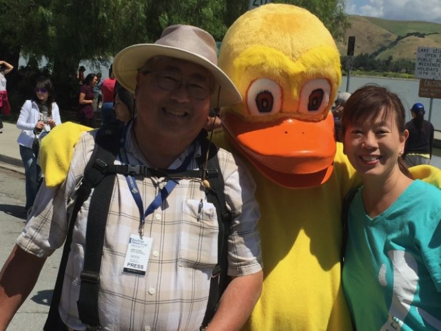 Adults can enjoy the ducks, too.