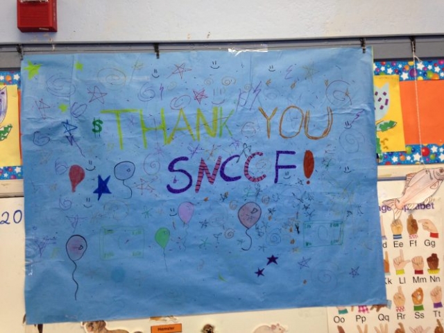 Thank you SNCCF!
